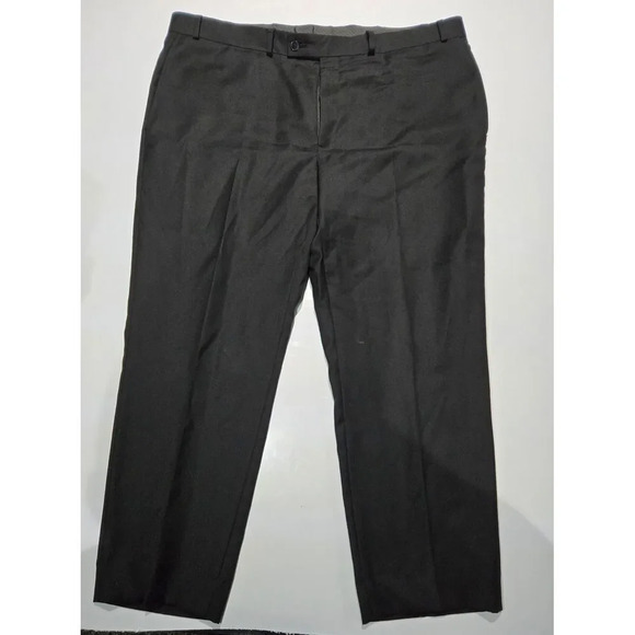 Calvin Klein Men's Slim Fit 100%  Wool Dress Pants Classic Charcoal Gray 40Wx30L - Picture 1 of 7